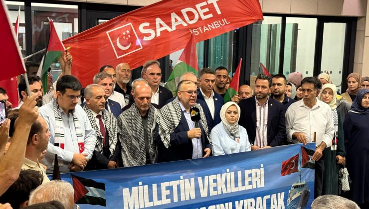 NECMETTİN ÇALIŞKAN GAZZE İÇİN YOLA ÇIKTI