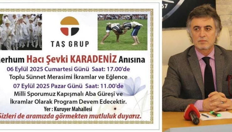 SABİT KARADENİZ’DEN ANLAMLI ETKİNLİK