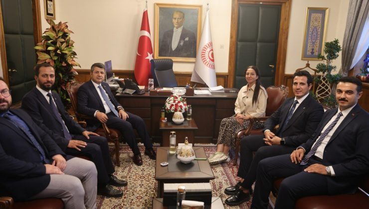 BAŞKAN YALÇIN’DAN ANKARA’DA YOĞUN MESAİ