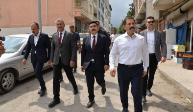 VALİ MASATLI, YAYLADAĞI’NDA YATIRIMLARI YERİNDE İNCELEDİ