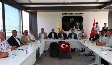 YAYMAN HATAY TSO’DA İŞ İNSANLARINI DİNLEDİ
