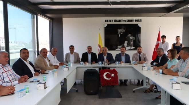 YAYMAN HATAY TSO’DA İŞ İNSANLARINI DİNLEDİ