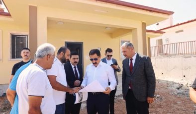 HATAY’DA 93 KÖY KONUTU İNŞA ÇALIŞMASI SÜRÜYOR 