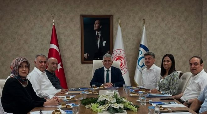 SGK HATAY’DA AYLIK İSTİŞARE TOPLANTISI DÜZENLENDİ  