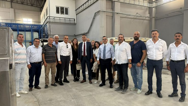 HATAY’DA MODERN ÜRETİM YATIRIMI İNCELENDİ