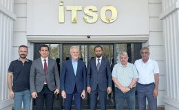 BAŞKAN YALÇIN’DAN İTSO’YA ZİYARET 