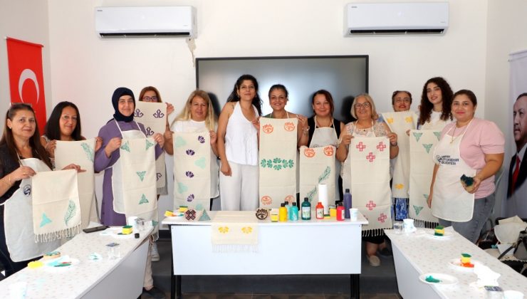 YASEMİN BÜYÜKAŞIK İLE AHŞAP BASKI ATÖLYESİ BÜYÜK İLGİ GÖRDÜ