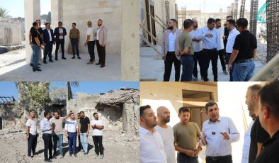 AK TEŞKİLAT UZUN ÇARŞI’DAKİ ÇALIŞMALARI İNCELEDİ 