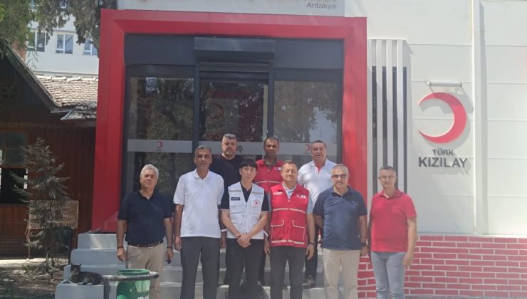 KORE KIZILHAÇI’NDAN HATAY’A DESTEK ZİYARETİ