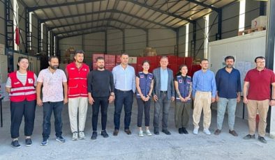 SİNGAPUR KIZILHAÇ’INDAN KIZILAY HATAY’A ZİYARET