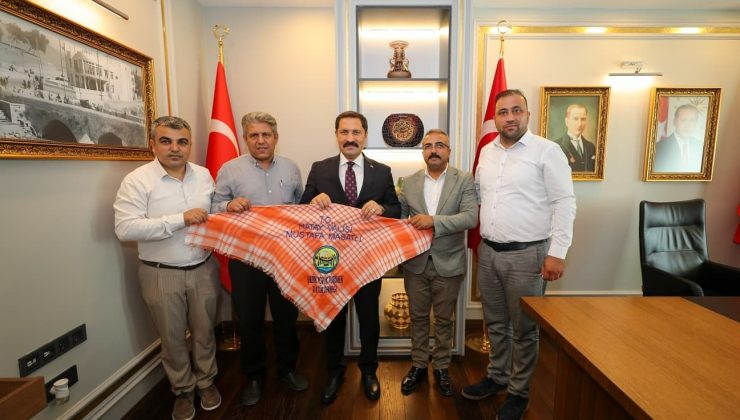 VALİ MASATLI, ERZİN’İN SİVİL TOPLUM TEMSİLCİLERİNİ KABUL ETTİ