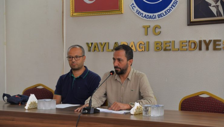 YAYLADAĞI’NDA TIBBİ VE AROMATİK BİTKİLER İÇİN BİLGİLENDİRME TOPLANTISI