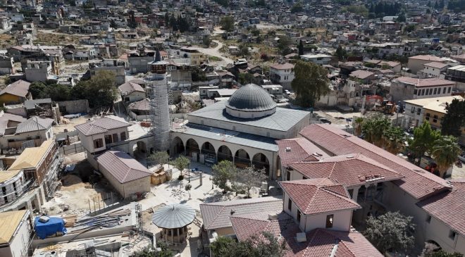 HABİBİ NECCAR CAMİSİ’NDE SON AŞAMAYA GELİNDİ