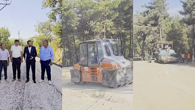 YAYLADAĞI’NDA YOL ÇALIŞMALARI DEVAM EDİYOR