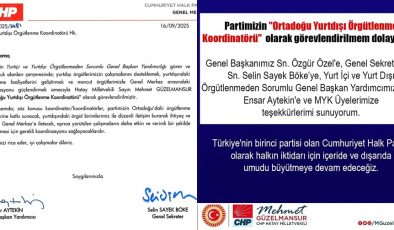 CHP’Lİ GÜZELMANSUR’A YENİ GÖREV
