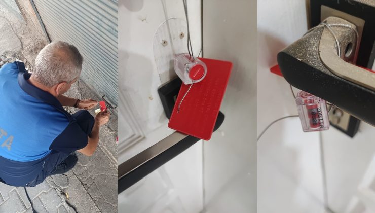 REYHANLI’DA RUHSATSIZ İŞYERLERİNE GEÇİT YOK
