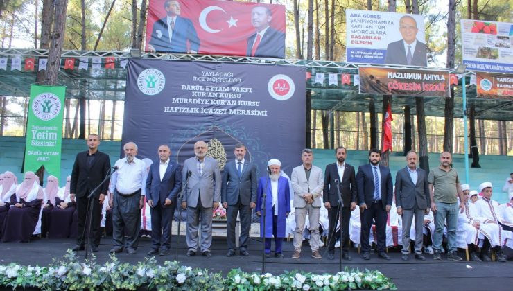YAYLADAĞI’NDA HAFIZLIK İCAZET MERASİMİ GERÇEKLEŞTİRİLDİ 