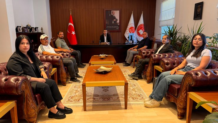 HBC’DEN BAŞSAVCI HARUN KARAHAN’A HAYIRLI OLSUN ZİYARETİ 