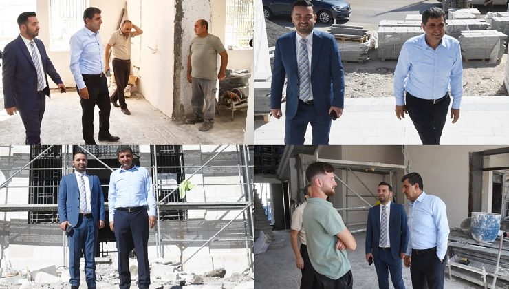 TARİHİ BİNADA RESTORASYON ÇALIŞMALARI YERİNDE İNCELENDİ