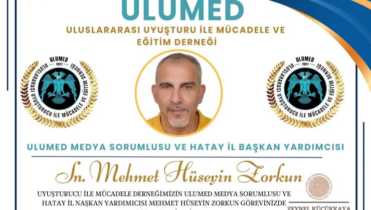 GAZETECİ ZORKUN’A ULUSLARARASI GÖREV