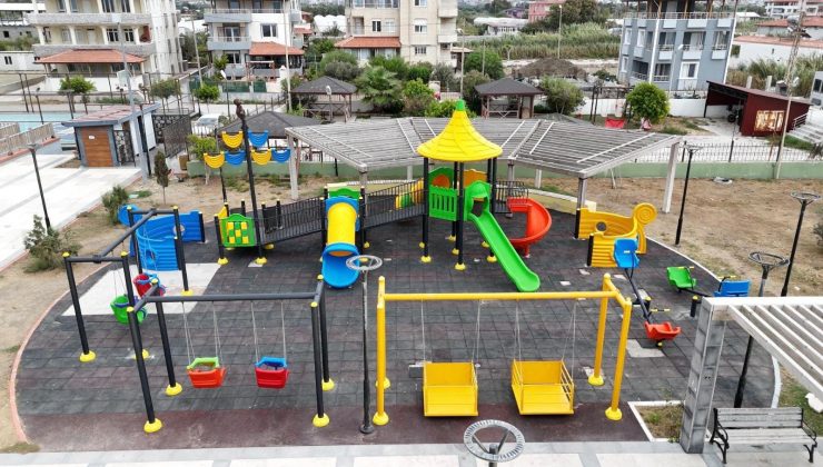 SAMANDAĞ BELEDİYESİNDEN BİR İLK: ENGELSİZ OYUN ALANI