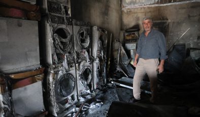 BEYAZ EŞYA BAYİSİNDE ÇIKAN YANGINDA, 3 MİLYON TL DEĞERİNDEKİ EŞYALAR KÜLE DÖNDÜ 