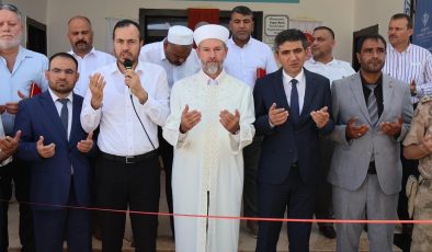 HATAY’DA DEPREMİN ARDINDAN 104. CAMİ İBADETE AÇILDI   