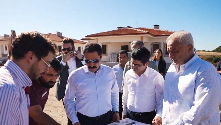 ARPADERESİ MAHALLESİ’NDE 2.ETAP KIRSAL AFET KONUTLARI YÜKSELİYOR   