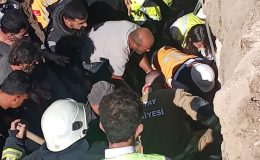 ŞANTİYE ALANINDA YAŞANAN GÖÇÜKTE CAN PAZARI   