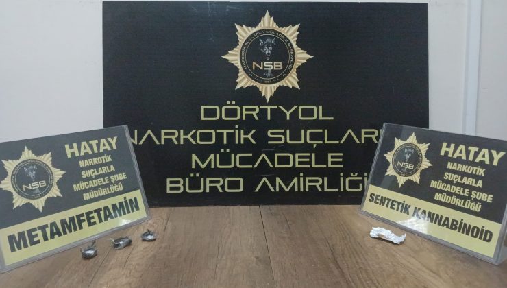 DÖRTYOL’DA UYUŞTURUCU SATICISI SUÇÜSTÜ YAKALANDI   