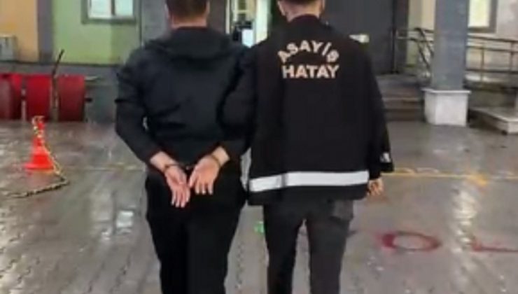  HATAY’DA HAPİS CEZASI İLE ARANAN 2 ŞAHIS YAKALANDI   