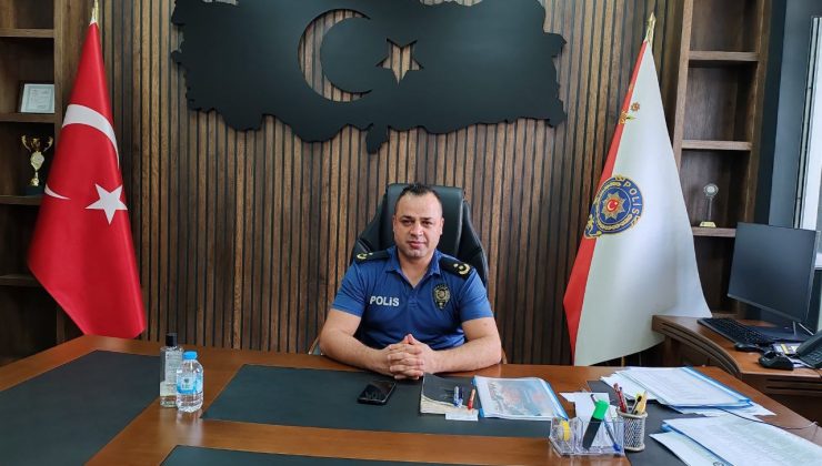 ERZİN’DE EMNİYET MÜDÜRÜ GÜN GÖREVE BAŞLADI