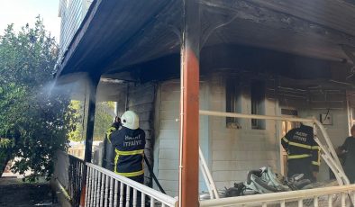 ARSUZ’DA KORKUTAN YANGIN   