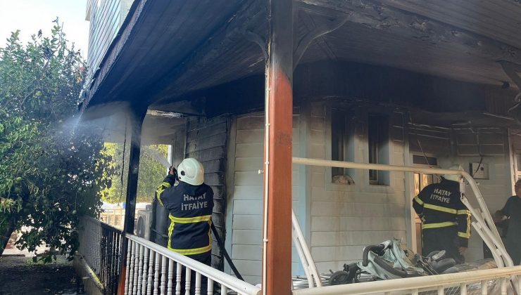 ARSUZ’DA KORKUTAN YANGIN