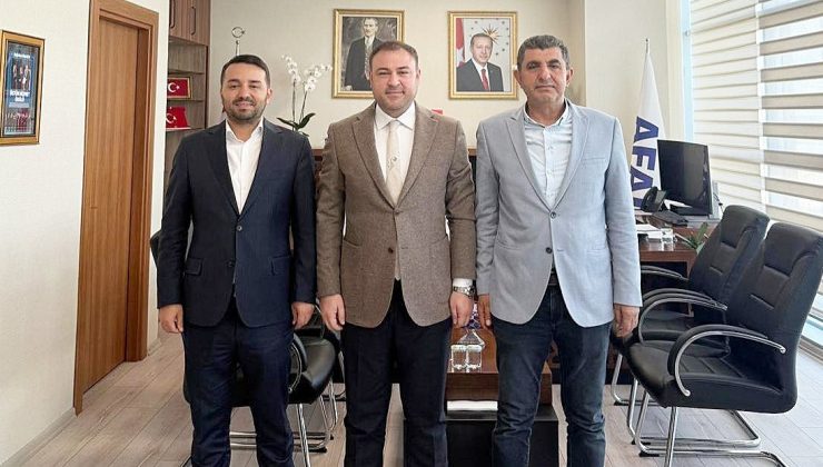 AK PARTİLİLERDEN AHDE VEFA ZİYARETİ 
