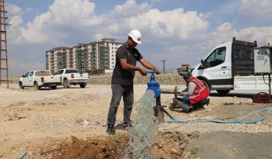 HASSA’DA 3 MAHALLENİN SU İLETİMİ GÜÇLENDİRİLDİ