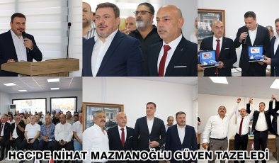 HGC’DE NİHAT MAZMANOĞLU GÜVEN TAZELEDİ