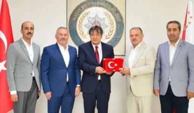 MEMUR-SEN’DEN EMNİYET MÜDÜRÜ YILMAZ’A ZİYARET