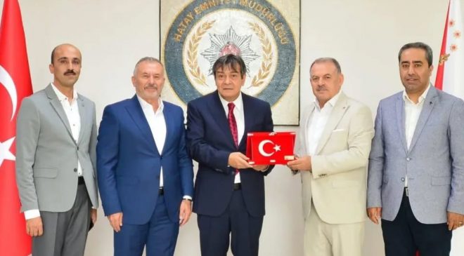 MEMUR-SEN’DEN EMNİYET MÜDÜRÜ YILMAZ’A ZİYARET