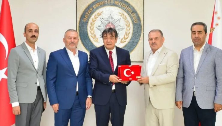 MEMUR-SEN’DEN EMNİYET MÜDÜRÜ YILMAZ’A ZİYARET
