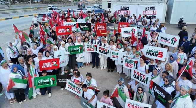 GAZZE’NİN SESSİZ ÇIĞLIĞI HATAY’DAN YÜKSELDİ