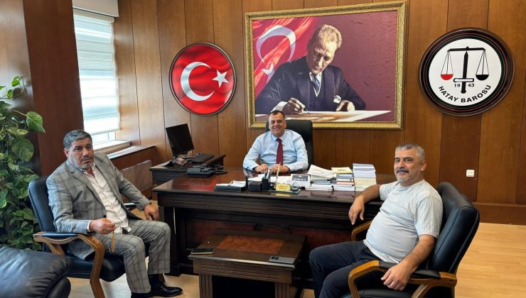 BAŞKAN ALAKUŞ’TAN BARO BAŞKANI TUT’A ZİYARET