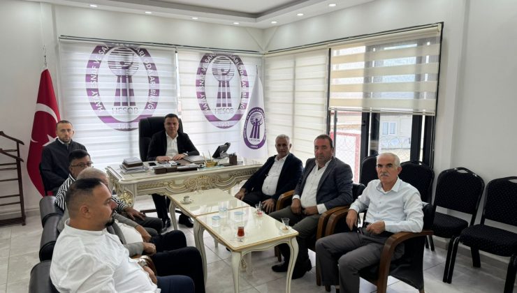 ŞOFÖR ESNAFININ SORUNLARI GÖRÜŞÜLDÜ