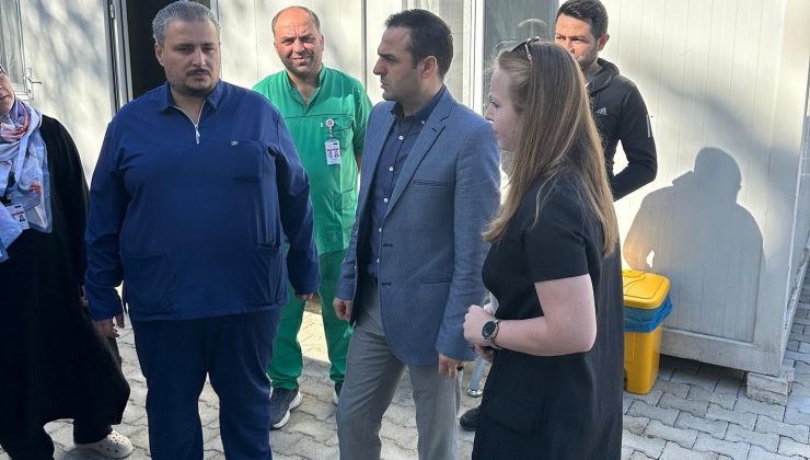 COŞGUN’DAN GÖÇMEN SAĞLIĞI MERKEZİNE ZİYARET