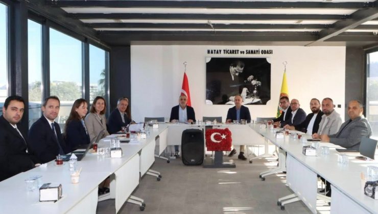 DEPREM SONRASI HATAY EKONOMİSİ HTSO’DA MASAYA YATIRILDI