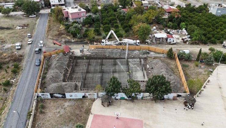 ERZİN’DE KREŞ PROJESİNİN TEMELİ ATILDI