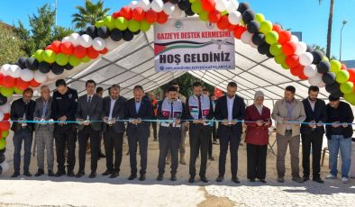 YAYLADAĞI’NDA GAZZE YARARINA KERMES AÇILDI