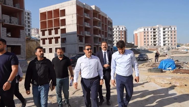 ANTAKYA DİKMECE’DE AFET KONUTLARI YÜKSELİYOR 