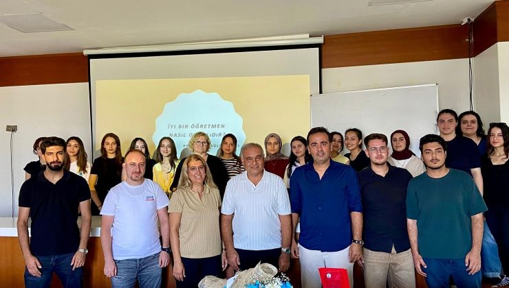 ANTAKYA’DA “İYİ BİR ÖĞRETMEN NASIL OLMALIDIR” SÖYLEŞİSİNE YOĞUN İLGİ