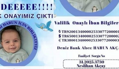 SMA HASTASI HARUN İÇİN VALİLİK ONAYI ÇIKTI